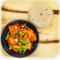 Chilli Fish · Spiced & battered fish cubes cooked w/ capsicum, onion & special chilli sauce, topped w/ shr...