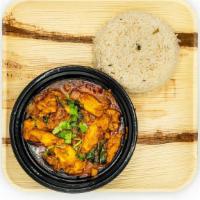 Chicken Curry · Authentic‎ home style chicken curry made w/ freshly prepared spices