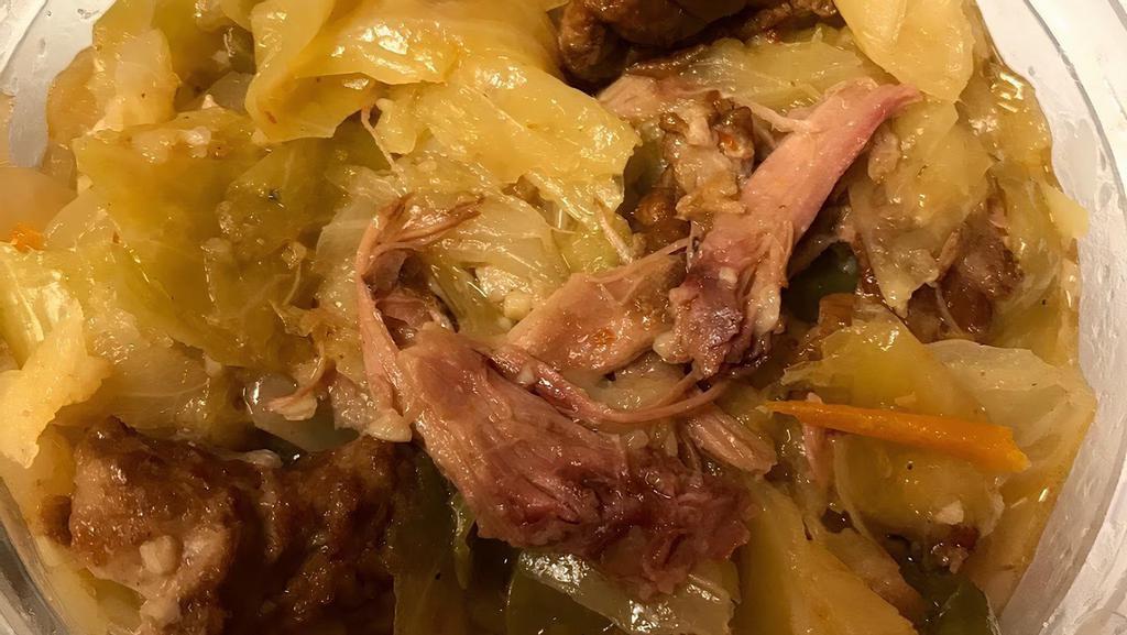 Cabbage With Smoked Turkey · 