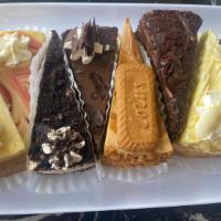 Cake Slice · Plain Cheesecake, Superman Cheesecake, Pistachio  Cheesecake, Strawberry Cheesecake, Oreo Ch...