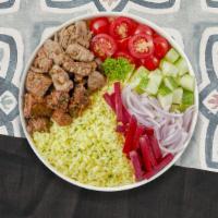 Byo Habibi Bowl · BYO Habibi Bowl with your choice of proteins and add-ons