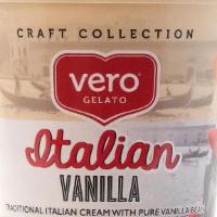 Italian Vanilla · Traditional Italian cream made with pure vanilla bean
