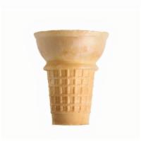 Kiddie Cone · Joy cake cone, perfect size for children or adults.