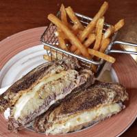 Rachel · Marbled rye bread with turkey, coleslaw, swiss cheese, and our house-made thousand island dr...