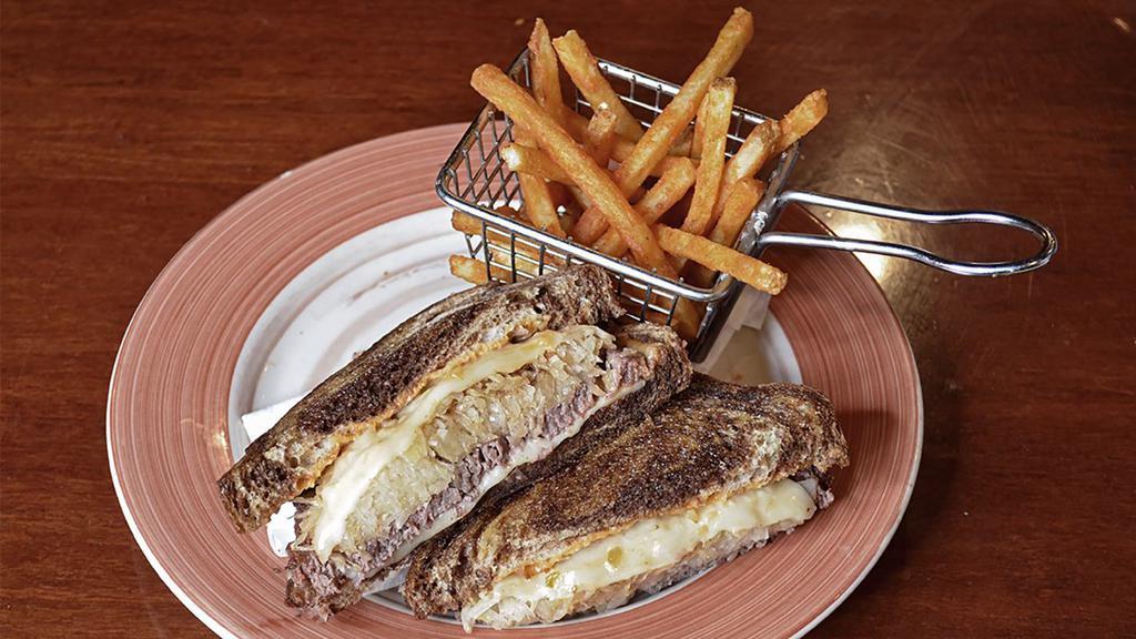 Rachel · Marbled rye bread with turkey, coleslaw, swiss cheese, and our house-made thousand island dressing.