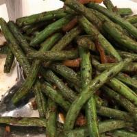 Green Beans With Minced Pork And Pickled Vegetables · 