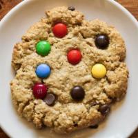  Monster Cookie, Gf · **House-Made.  
It's like four cookies in one!  Oatmeal, Peanut butter, Chocolate Chip, and ...