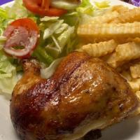 ¼ Charcoal Broiled Chicken · 1/4 POLLO A LA BRASA