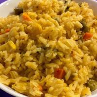 Yellow Rice & Veggetables · Arroz a la Jardinera