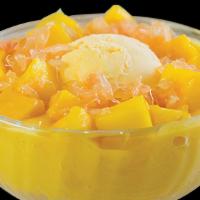 Special Mango Juice Sago & Pomelo / 杨枝甘露 · w. Mango Ice Cream. choice of: add jelly / red bean without ice cream.