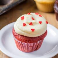 Red Velvet Molly Cupcake · 