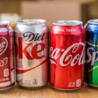 Soda · Choose from our wide selection of canned Coca-Cola products.