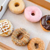 Big Baby Picks Mix Of 6 (Gf) · Our donuts rock... and this special pricing let's us surprise you with a mix of 6 wonderful ...