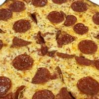 Beef Pepperoni Pizza - Extra Large 16 · Beef pepperoni, cheese.