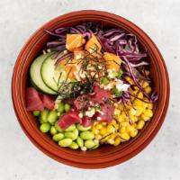 Create Your Own Poke Bowl (Regular) · Two scoops protein for regular.