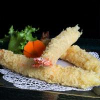 Shrimp Tempura Appetizer · Fresh shrimp tempura battered fried, served with homemade sauce.