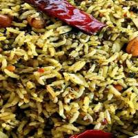 Gongura Chicken Biryani · A popular Andhra dish made by
marinating choice of non veg with
Roselle leaves to leave a fl...
