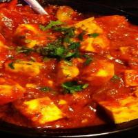Paneer Vindaloo · Originated in the Goa region of India, this is a heavily spiced dish containing cottage chee...