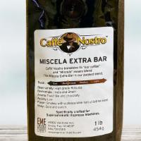 Caffé Nostro™ Miscela Extra Bar Espresso Coffee Beans · Caffé nostro means “our coffee”. Miscela means 