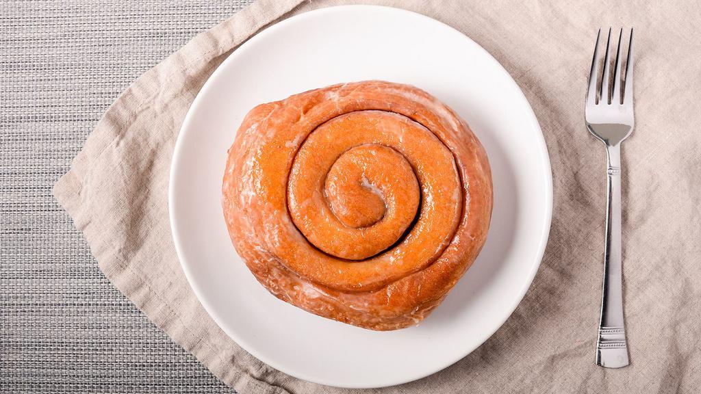 Cinnamon Roll · Maple Pecan Cinnamon Roll.