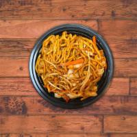 House Special Lo Mein · Chicken, pork, shrimp, cabbage, carrots, bean sprouts, noodles cooked in our house special s...