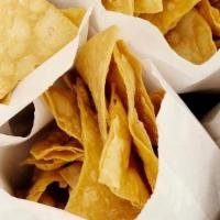 Bag Of Tortilla Chips · Made from Fresh Corn Tortillas (Vegan)