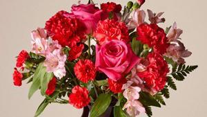 The Ftd The Valentine Bouquet · Let your special someone know how you feel with this elegant bouquet. Two colors of roses, c...