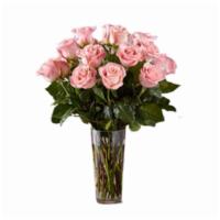 Long Stem Pink Rose Bouquet · Picture-perfect soft pink roses make a beautiful gift for the lovely lady in your life. Wife...