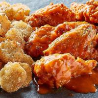 7 Wing Combo · 7 bone-in wings, ranch tots, and choice of 1 dipping sauce.
