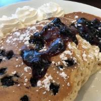The Ultimate Blueberry Pancakes · Blueberries, blueberries and more blueberries. We don't just put then over the top of the pa...