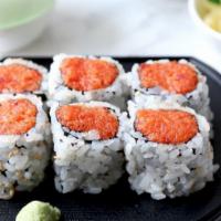 Spicy Tuna Roll · *Raw. 

*Consuming raw or undercooked meats, poultry, seafood, shellfish, or eggs may increa...
