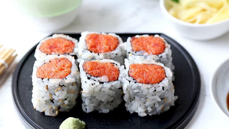 Spicy Tuna Roll · *Raw. 

*Consuming raw or undercooked meats, poultry, seafood, shellfish, or eggs may increase your risk of foodborne illness, especially you have certain medical condition.