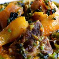 Okra · Okra (okro) soup is a farm fresh soup recipe prepared with green vegetables.