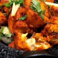 Chicken Boti · Cubes of boneless chicken marinated overnight in our own blend of spices.