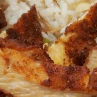 Chicken Cream Chops · choice of rice or fries and salad or soup