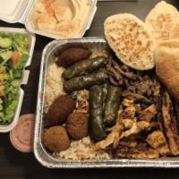 Kabob House Family Special · choice of rice or fries and salad or soup