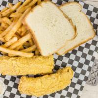 ) 2 Pc Fish  · Catfish fillet, cod or swai. Fries and coleslaw. 20 Large Shrimp or 10 Jumbo.