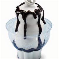 Sundae  · Vanilla soft serve ice cream topping with your choice of wet topping, chopped mix nuts , Whi...