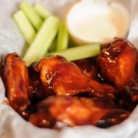 24 Wings · 24 wings choose your flavor & your dipping sauce