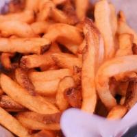 Fresh Cut Fries · Slim's Famous Hand-cut Fries.