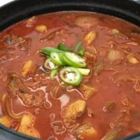 Kimchi Jjigae | 돼지 김치찌개 · One of the most-loved stews in Korea known for it's warm, spicy, and rich flavor profiles. O...