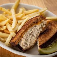 Tuna Melt · Tuna salad with melted cheddar served open-faced on an English muffin, or sandwiched between...