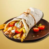 Lamb Kabob Sandwich · Fine ground house-seasoned lamb patties with chopped onions, lettuce, tomatoes, cabbage, and...
