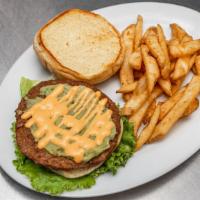 The Miami Burger · Meat, not your thing? Featuring the beyond burger, this burger is for you. our patty is glut...