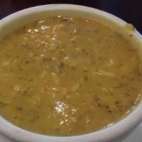 Lentil Soup · Vegan. Special lentil soup is made fresh daily.