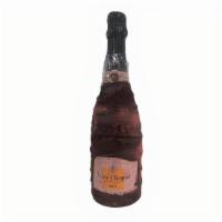 Clicquot Rose Cuvee Rsvnv · Dark with strawberry and hibiscus. 