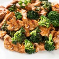 Beef With Broccoli Combo Plate · 