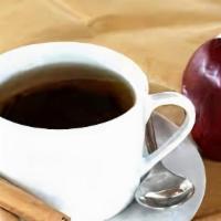 Bad Apple Tea · Our Special-Teas.  Earl gray black tea, apple cider, cinnamon, ginger, caramel apple butter.