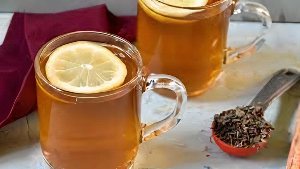 Zesty Lemon Green Tea · Our Special-Teas.  Green tea, lemon juice, ginger.