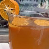 Orange Citrus Tea · Our Special-Teas.  Wild sweet orange herbal tea, lemon juice.